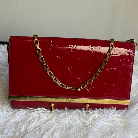 💎✨BEAUTIFUL✨💎 Authentic LOUIS VUITTON Ana Vernis Shoulder Bag - Picture 2 of 7